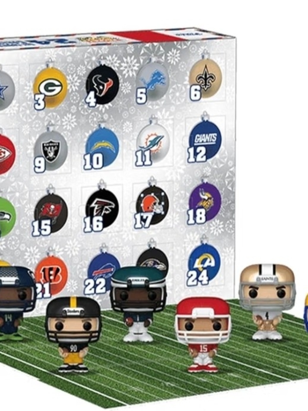 NFL Pocket Pop! LIVE SHOW 23-Day Football Fun Countdown Calendar - Assorted Team - Picture 2 of 4